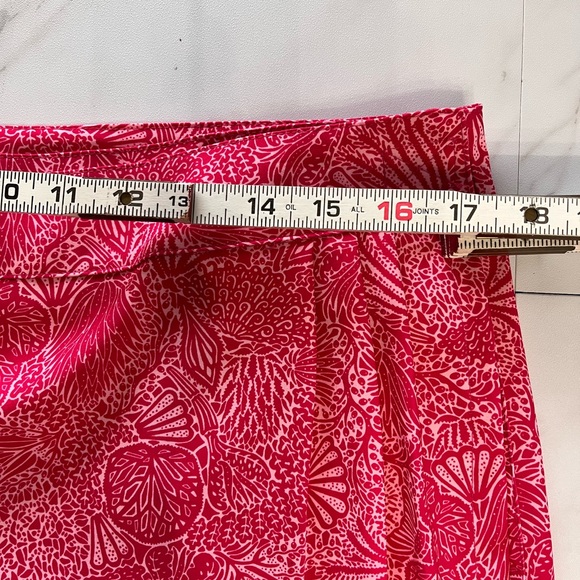 Ripskirt Hawaii Pink and white floral tropical wrap skirt size large - Picture 7 of 8